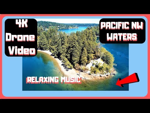 Pacific Northwest Waters Part 1 PNW Waters Drone Video of waterways in the Pacific NW