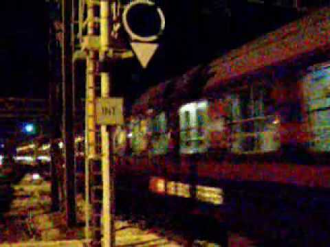 Venezia Santa Lucia : Euronight-train 358 leaves for Nice, Zürich, Genève and München (18/03/2006)