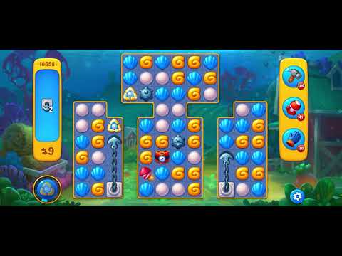 Fishdom level 10658 no boosters フィッシュダム ノーマル