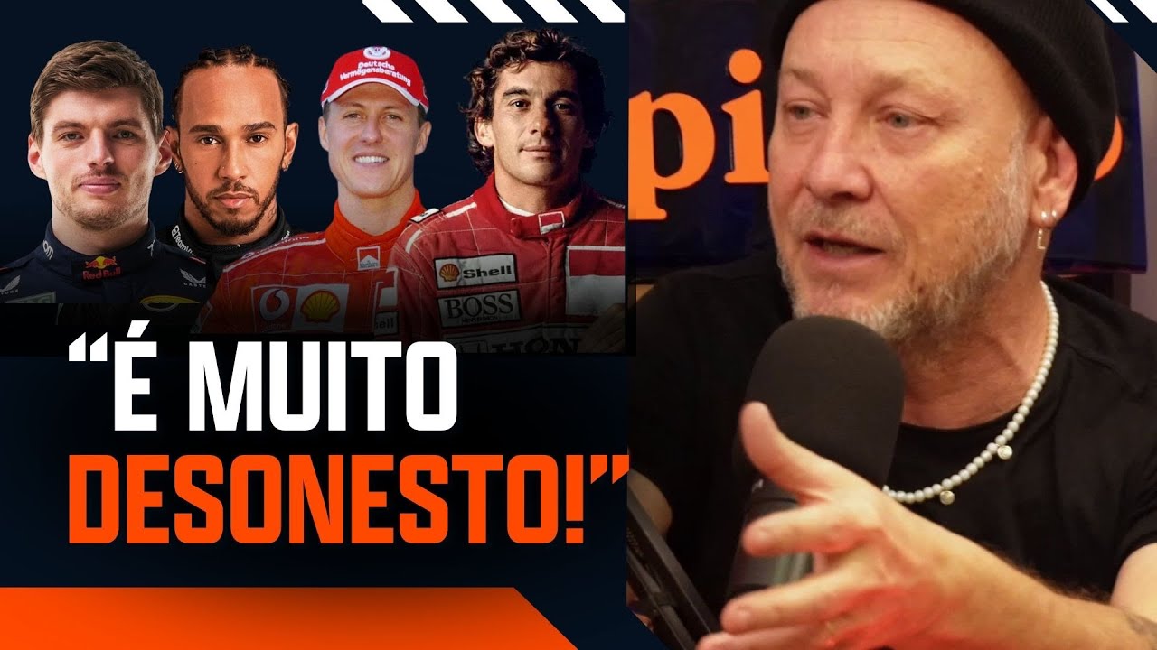 FLAVIO GOMES SURPREENDE FALANDO DOS GOATS DA F1