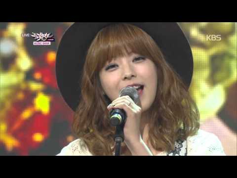 [HIT] 뮤직뱅크-주니엘(JUNIEL) - 연애하나 봐(I Think I'm In Love).20141031