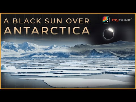 Black Sun over Antarctica EXPLAINED