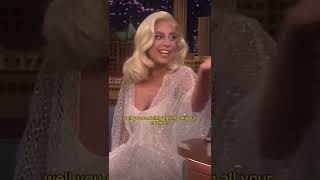 Lady Gaga about ever taken advice from a stranger #jimmyfallonshow