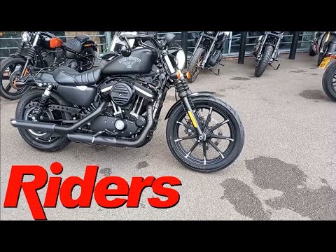 Harley Davidson Sportster XL 883 N Iron (Black) Walk around with engine running