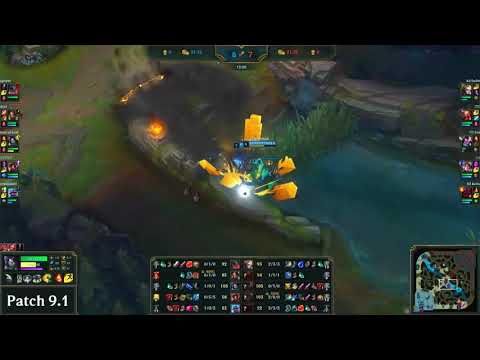 Faker as Akali vs Yasuo Mid Season 8 Challenger Ranked Gameplay