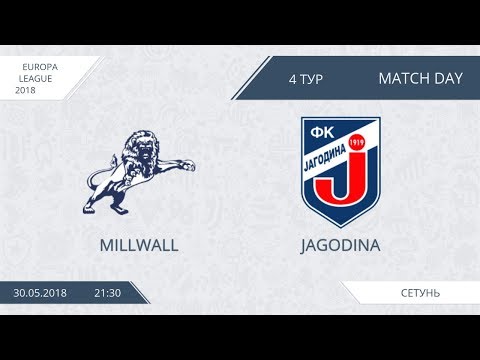 AFL18. Europa League. Day 4. Group A. Millwall - Jagodina.
