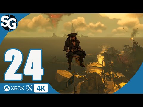 Sea of Thieves with Friends Gameplay | Floating Stool Glitch & Athena's Fortune - Part 24