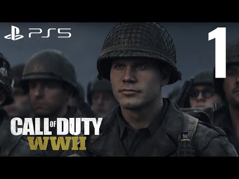 CALL OF DUTY WW2 PS5 Gameplay Walkthrough Part 1 Campaign - No Commentary