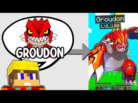 SE PENSI UN POKEMON LEGGENDARIO lo OTTIENI SU MINECRAFT!!