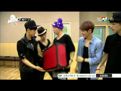 130920 WHO.IS.NEXT : Battle D-10, GD handing gifts to T.B