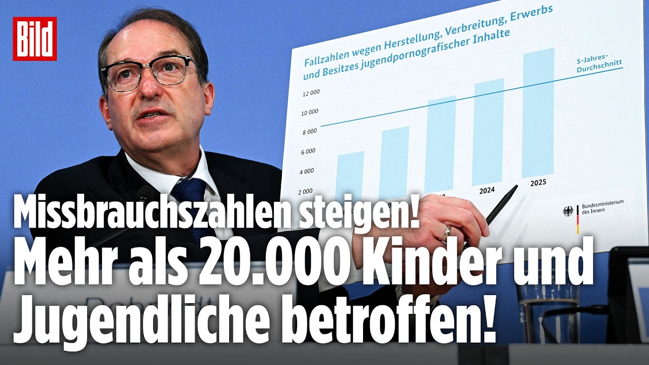 Dobrindt warnt: Missbrauch gegen Kinder nimmt drastisch zu! „Das ist ein dramatischer Befund!“