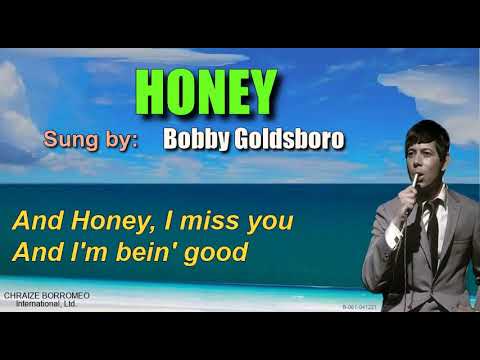 HONEY - Bobby Goldsboro (with Lyrics)