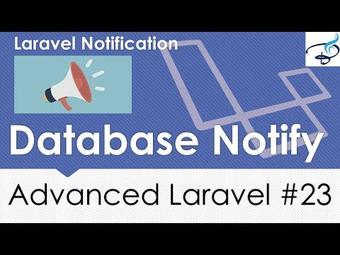 Advanced Laravel | Database Notification 23