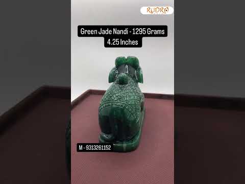 Green Jade Margatha Nandi 1295 Gram