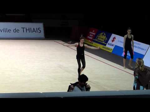 Ambre CHABOUD Massues  entrainement Grand prix de Thiais 2013