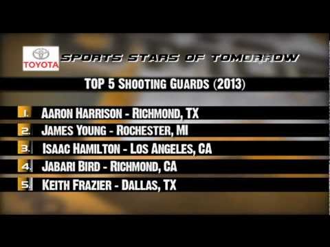 Toyota Top 5 Shooting Guards