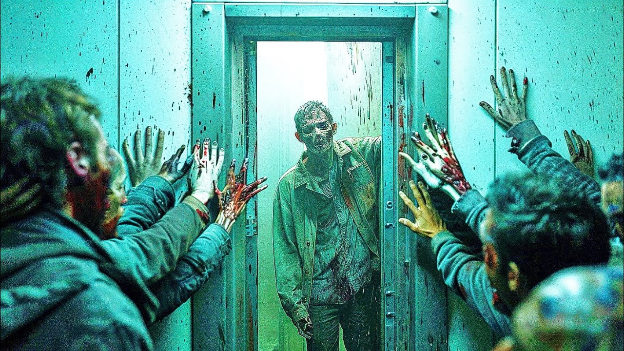 A Man Is Trapped In An Elevator With Everyone Being Zombies Outside Due To A Mysterious Outbreak