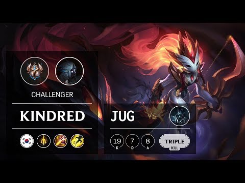 Kindred Jungle vs Karthus - KR Challenger Patch 9.7