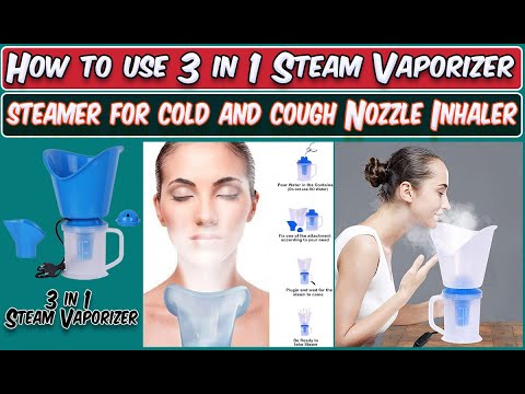 Steamer all in one cold and coughs demo