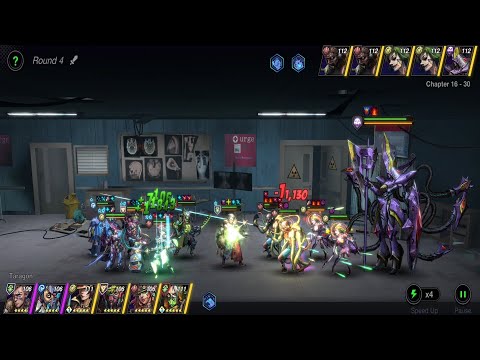 Mission 21-30 of Map 16 (Northern Hospital) | Battle Night: Cyberpunk-Idle RPG