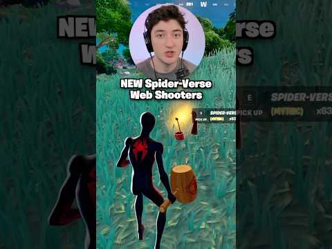 NEW Spider-Verse Web Shooters in Fortnite!