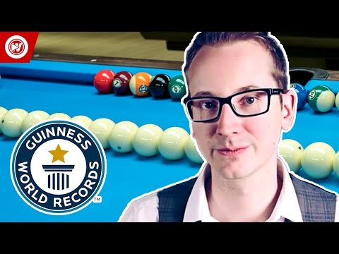 Guinness World Records | Pool Trick Shots