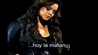 Jenni Rivera. Le gritan &quot;hoy te matan&quot; en su ultimo concierto.