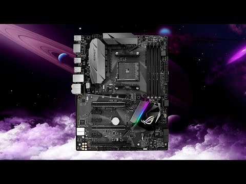 фото материнская плата asus rog strix b350-f gaming ам4 0