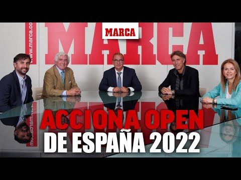 Gerard Tsobanian y Gonzaga Escauriaza analizan la nueva edición del ACCIONA Open de España I MARCA