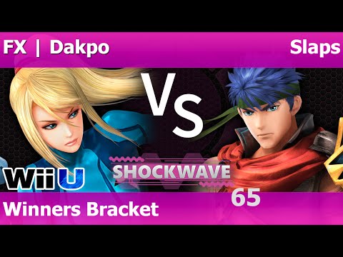 SW 65 Smash 4 - Slaps (Ike) vs FX | Dakpo (ZSS, Luigi) - Winners Bracket