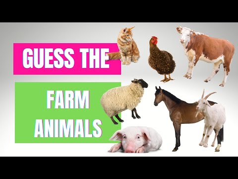 Guess the Farm Animal Noise Game | Animal Quiz
