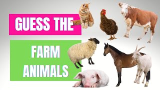 Guess the Farm Animal Noise Game | What do you hear? gameplay video by sanchez_je, 1:28 duration