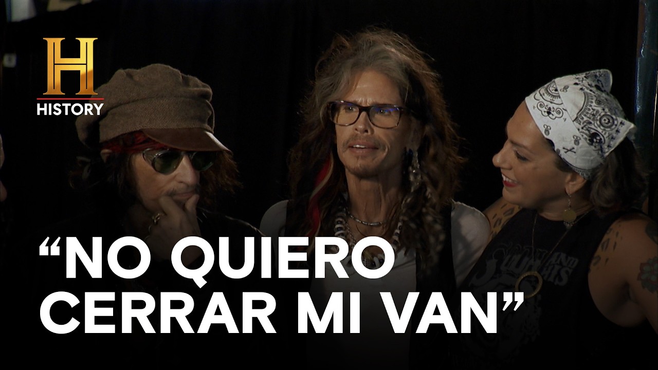 "NO QUIERO CERRAR MI VAN" Steven Tyler hace sonar la bocina - CAZADORES DE TESOROS