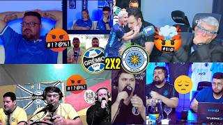 REAÇÕES DOS GRÊMISTAS REVOLTADOS COM EMPATE EM 2 A 2 EM CASA E REPESCAGEM DA SULAMERICANA 2026