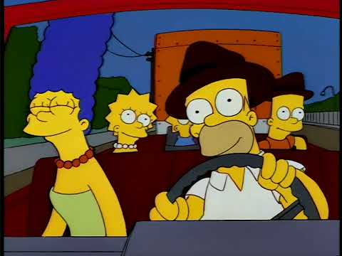 Simpsons - Hey Kids, Wanna Drive Through That Cactus Patch? (from "Cape Feare")
