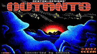 [Amstrad CPC] Mutants - Longplay