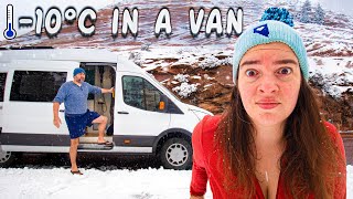 FIRST DAYS OF WINTER VAN LIFE ❄️