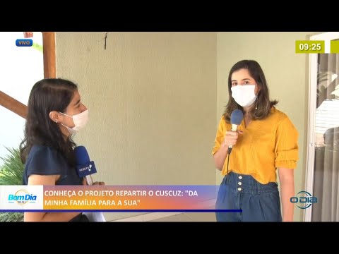 Conheça o projeto "Repartir o Cuscuz: Da minha família para a sua" 03 05 2021