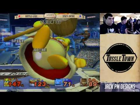 Ripple/LSDX (D3/Snake) vs Spicy/Sothe (Sheik/Ivy) - Tussle Town PM Doubles Loser's Semis