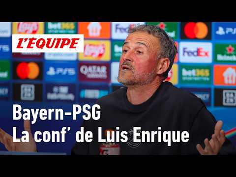"Face au Bayern, ça peut encore être un match amusant" (Luis Enrique)