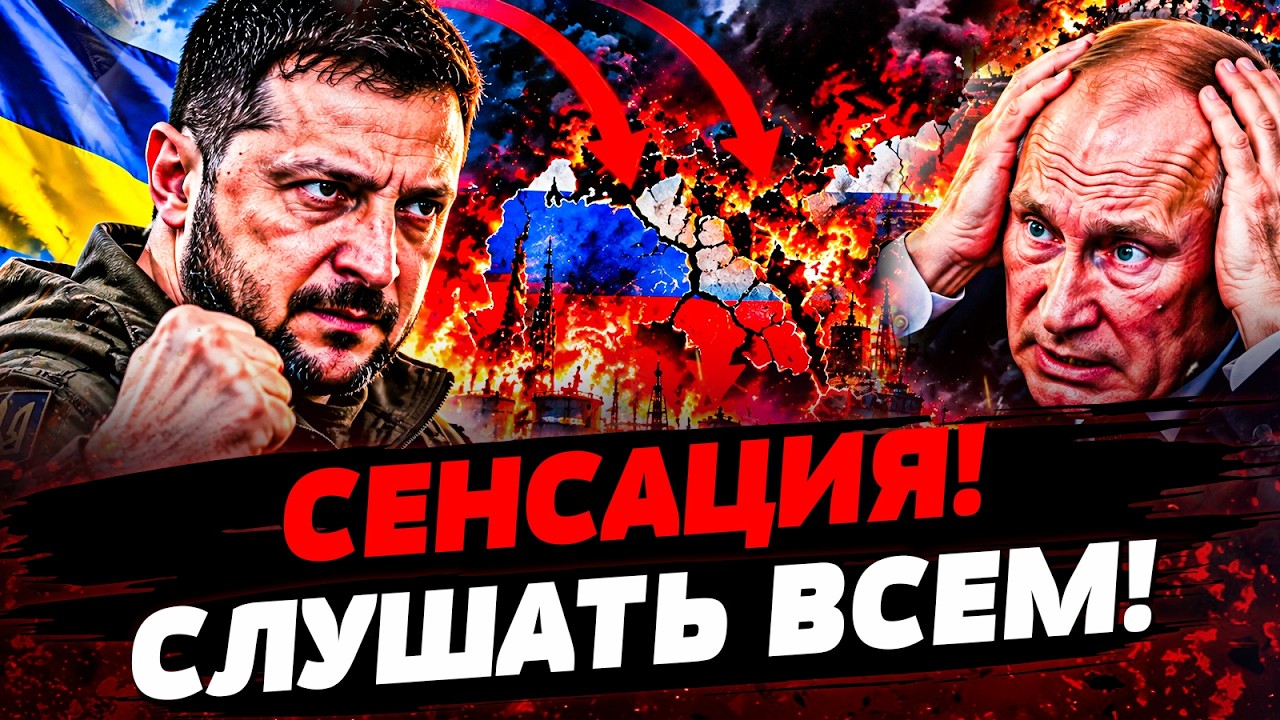 🚨 СРОЧНО! РОССИЮ ТРЯСЕТ НЕ ПО ДЕТСКИ! УКРАИНА РВАНУЛА КАК НИКОГДА! | Актуальн