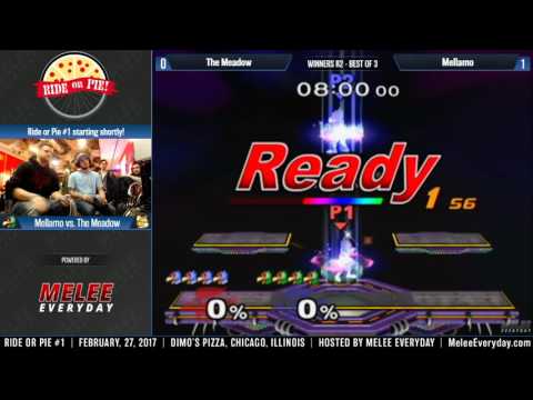Ride or Pie 1 - The Meadow (Fox) vs. Mellamo (Falco) - SSBM - Winners R2