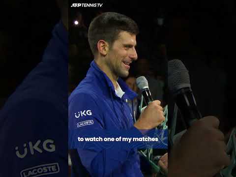 Novak Djokovic Beautiful Speech To Children & Family After Winning Paris 2021 Title!