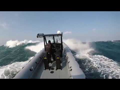 Want to DOMINATE rough waters? Watch this action-packed video of the SRR1100 Rigid Inflatable Boat !