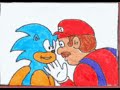 Mario And Sonic Kissing Gif For 1 Hour