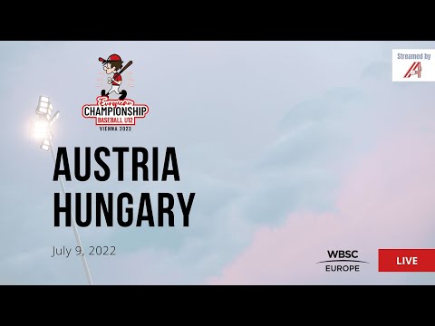 18 2022 U-12 Baseball European Championship - Austria VS Hungary