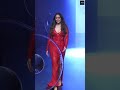 Sonakshi Sinha Hot Sexy Looking Very Gorgeous Ramp Walk In Red Body Outfit At Bombay Times Fashion