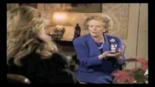 Demented Margaret Thatcher