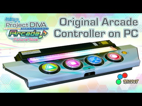 Hatsune Miku Project DIVA Arcade Future Tone Controller on PC