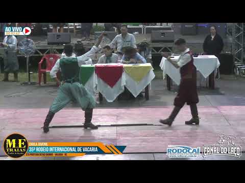 Final Chula Juvenil - 35º Rodeio de Vacaria - Vinícius Gabriel e Bernardo